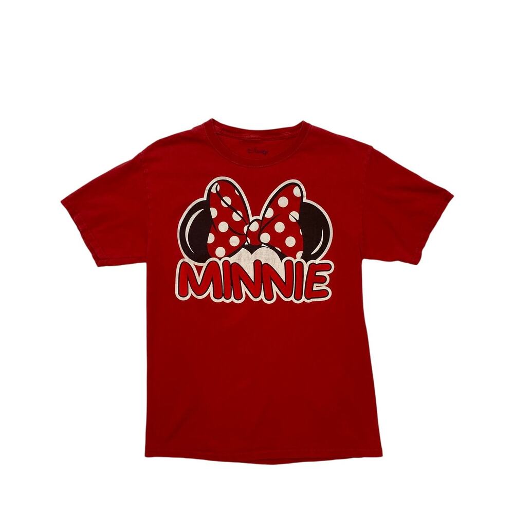 Disney Minnie Mouse Red Cotton T Shirt